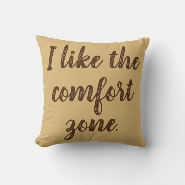 Funny saying cushion (Front)