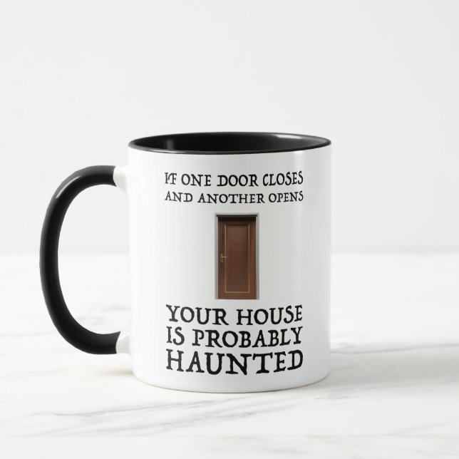 Funny Saying Ghost Hunter Mug (Left)