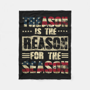 Funny Saying Humour Quote Sarcastic Usa Flag 4th O Fleece Blanket
