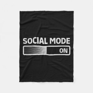 Funny Saying Humour Sarcastic Quote Men Women Fleece Blanket