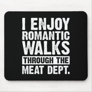Funny Saying Meat Bacon Beef Grilling Bbq Lover Mouse Mat