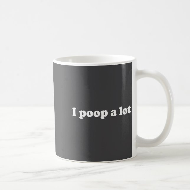 Funny Saying Meme I Op A Lot  Coffee Mug (Right)
