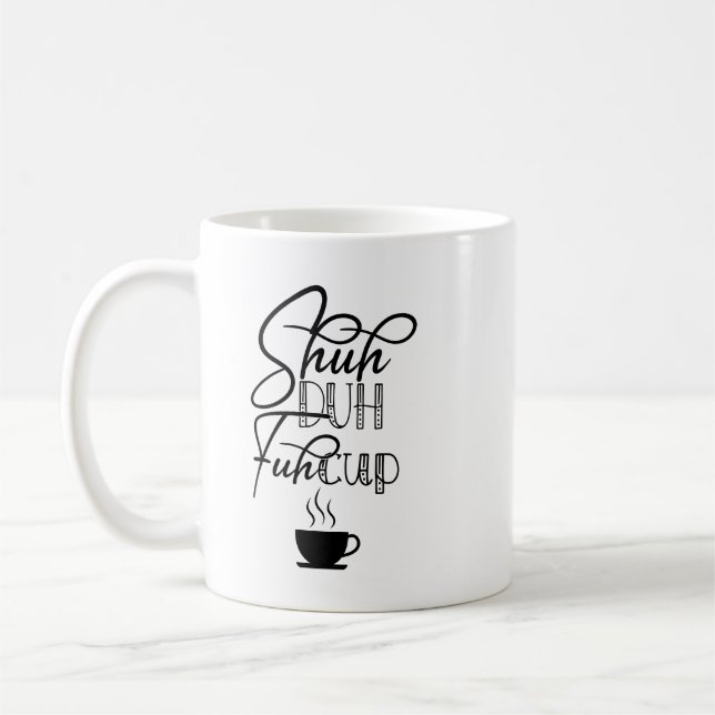 Funny Saying Modern Coworker Birthday Quote Coffee Mug (Left)