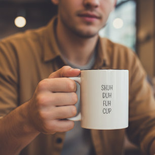 Funny Saying Modern Coworker Birthday Quote  Two-Tone Coffee Mug