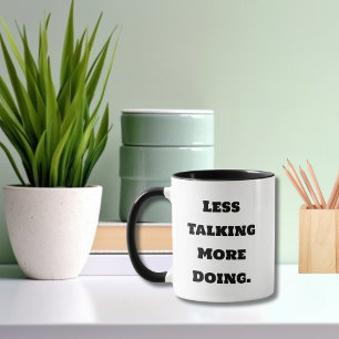 Funny Saying Modern Coworker Boss Birthday Quote Mug