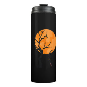 Funny Saying Spooky Season Halloween Cat Lover Wom Thermal Tumbler