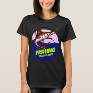 Funny Saying Up & Adam It is Time For Fishing Angl T-Shirt