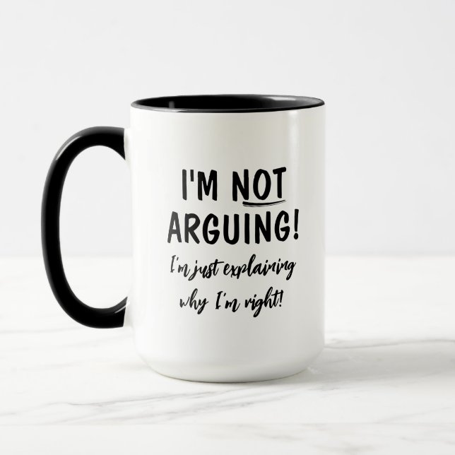 Funny Sayings Coffee Mug (Left)