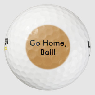 Funny Sayings Golf Balls