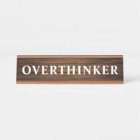 Funny Sayings Simple Design Wood Grain Panelling