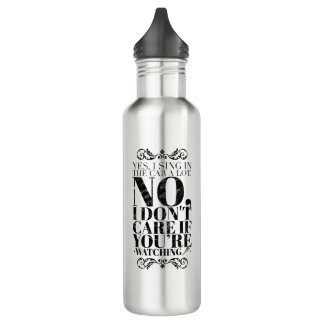 Funny Sayings Stainless Steel Water Bottle
