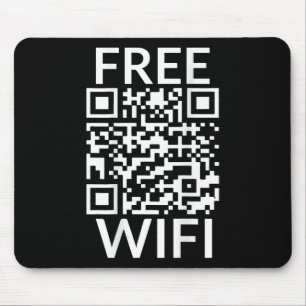 Funny Scan Free Wifi Trump Dancing Prank Qr Presid Mouse Mat