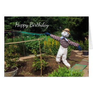 Funny scarecrow