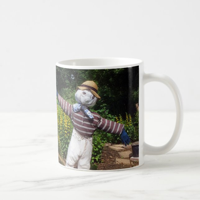 Funny scarecrow coffee mug (Right)