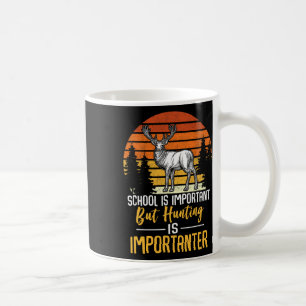 Funny School And Hunting Graphic For Girls And Boy Coffee Mug