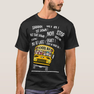 Funny School Bus Driver Cool School Bus Driver For T-Shirt