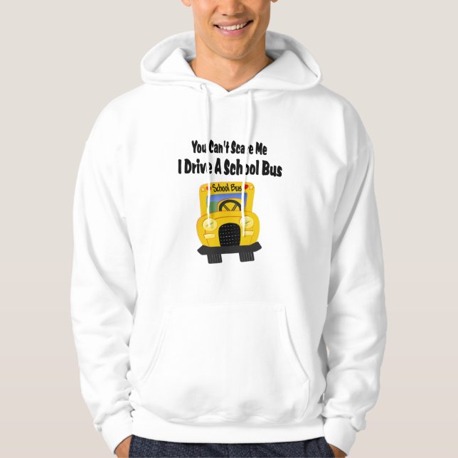 Funny School Bus Driver Hoodie (Front)