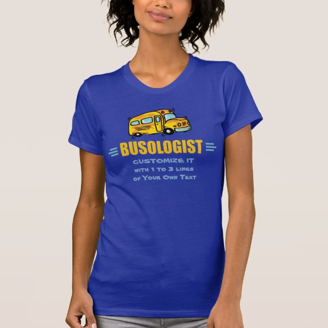 Funny School Bus T-Shirt (Front)