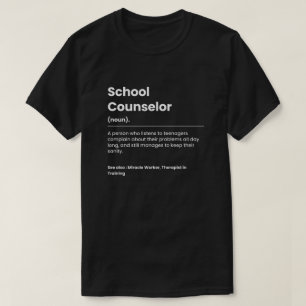 Funny School Counsellor T-Shirt
