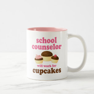 Funny School Counsellor Two-Tone Coffee Mug