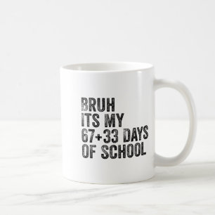 Funny School Countdown Student Teacher Clroom Humo Coffee Mug