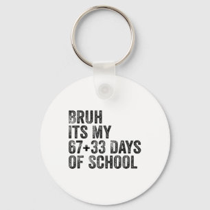 Funny School Countdown Student Teacher Clroom Humo Key Ring