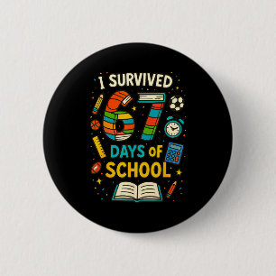 Funny School Six Seven Meme Student Teacher Joke 6 6 Cm Round Badge