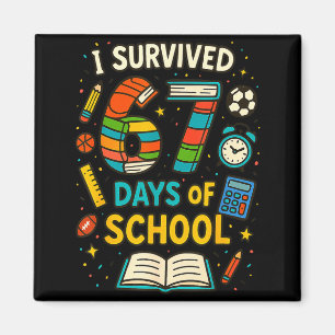 Funny School Six Seven Meme Student Teacher Joke 6 Magnet