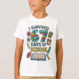Funny School Six Seven Meme Student Teacher Joke 6 T-Shirt