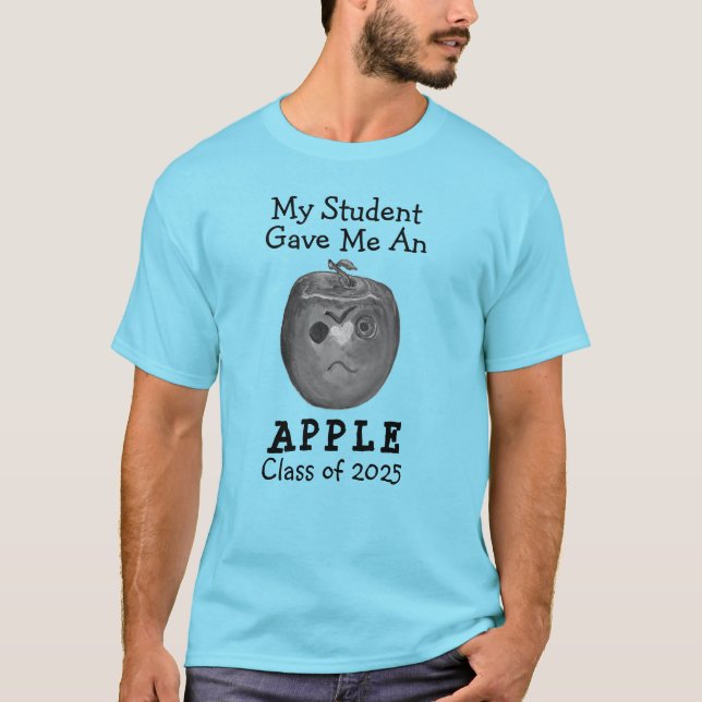 Funny School Staff Personalise T-Shirt (Front)