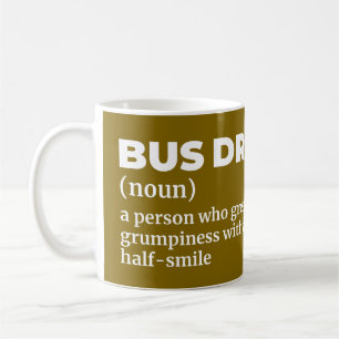 Funny School Transportation Definition Coffee Mug