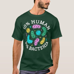 Funny Science 90 Bacteria Microbiology Lab Student T-Shirt