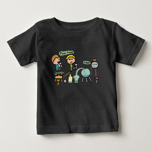 Funny Science Baby T-Shirt (Front)