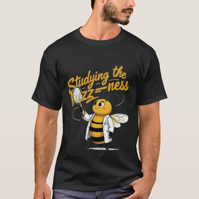Funny Science Bee T-Shirt  (Front)