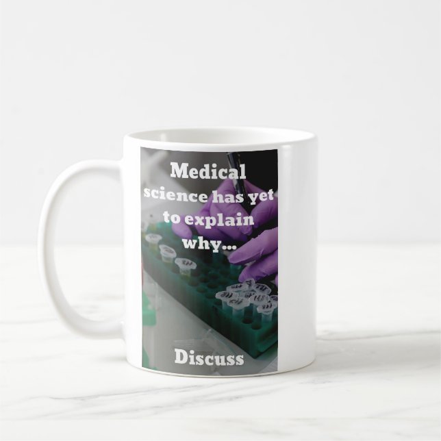 Funny Science Coffee Mug (Left)