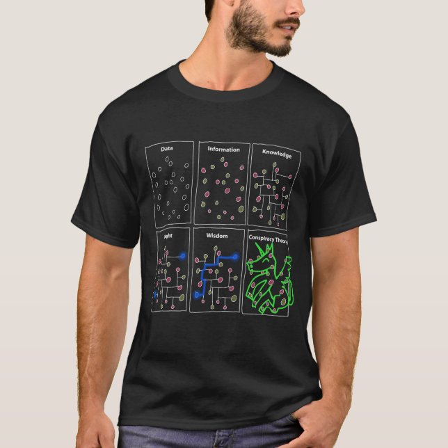 Funny Science design for Sarcastic Data T-Shirt (Front)