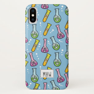 Funny Science Pattern custom monogram phone cases