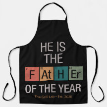 Funny Science Periodic Table Father of the Year