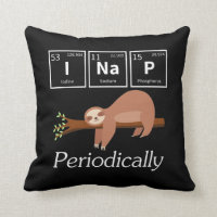 Funny Science Pun Chemistry Sloth Nap Lover