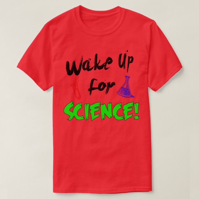 Funny Science Student Physics Chemistry professor T-Shirt (Design Front)