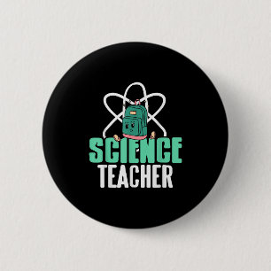 Funny Science Teacher Backpack School Humor 6 Cm Round Badge
