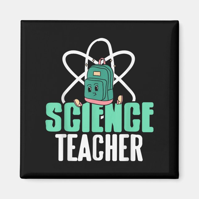 Funny Science Teacher Backpack School Humour  Magnet (Front)