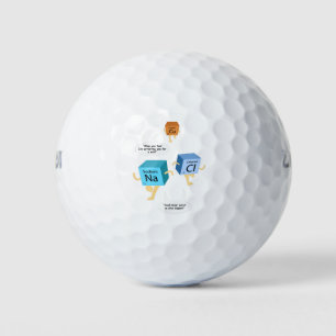 Funny Science Teacher Birthday Chemistry Gag Golf Balls