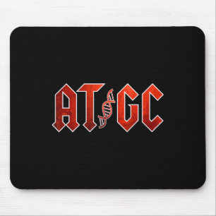 Funny Science Teacher Gift Dna Atgc T Shirt  Mouse Mat