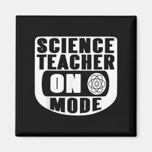 Funny Science Teacher On Mode Activated With Atom  Magnet