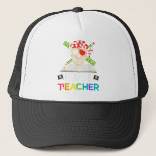 Funny Science Teachers love brainsTeachers Hallowe Trucker Hat