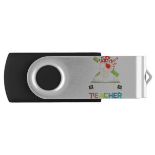 Funny Science Teachers love brainsTeachers Hallowe USB Flash Drive