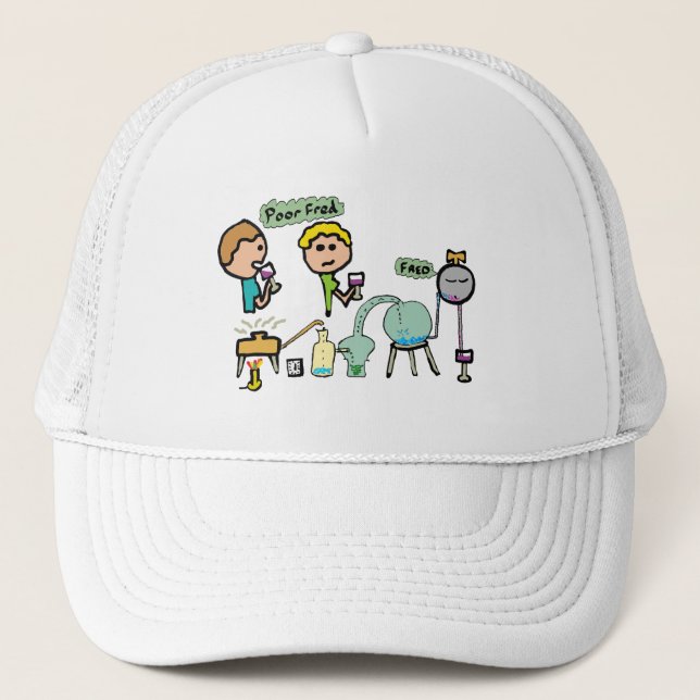 Funny Science Trucker Hat (Front)