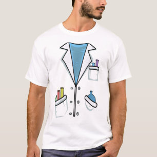 Funny Scientist Costume TShirt Chemist Science Hal