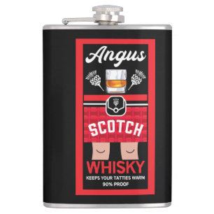Funny Scotch Whisky Hip Flask